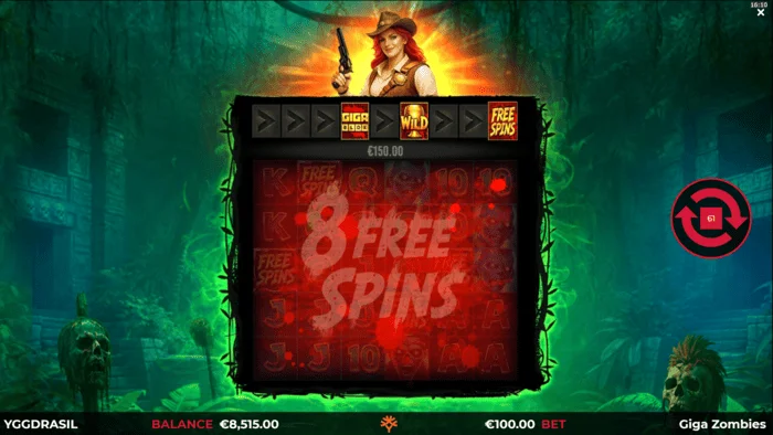 Giga Zombies – Start der Freispiele
